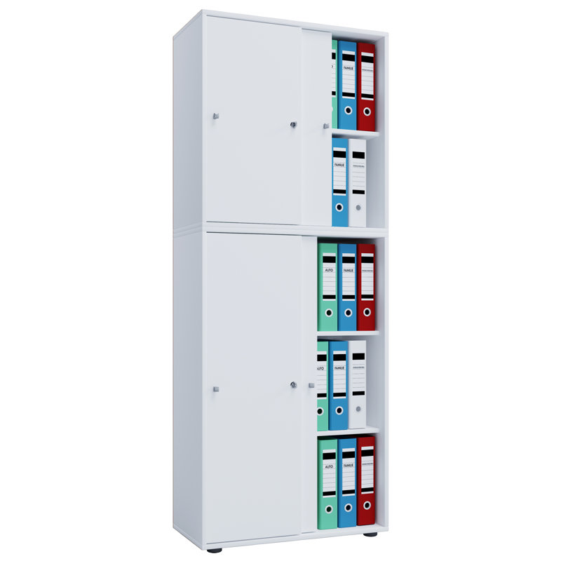 17 Stories 111 cm Aufbewahrungsschrank Hiorulf | Wayfair.de